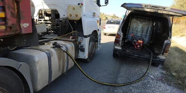 Tam 747 litre... Ankara'da ele geçirildi!