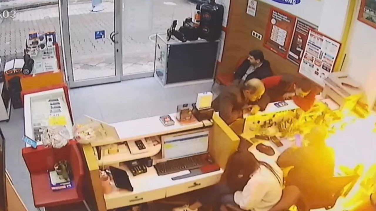 Tamir edilen cep telefonu bomba gibi patladı