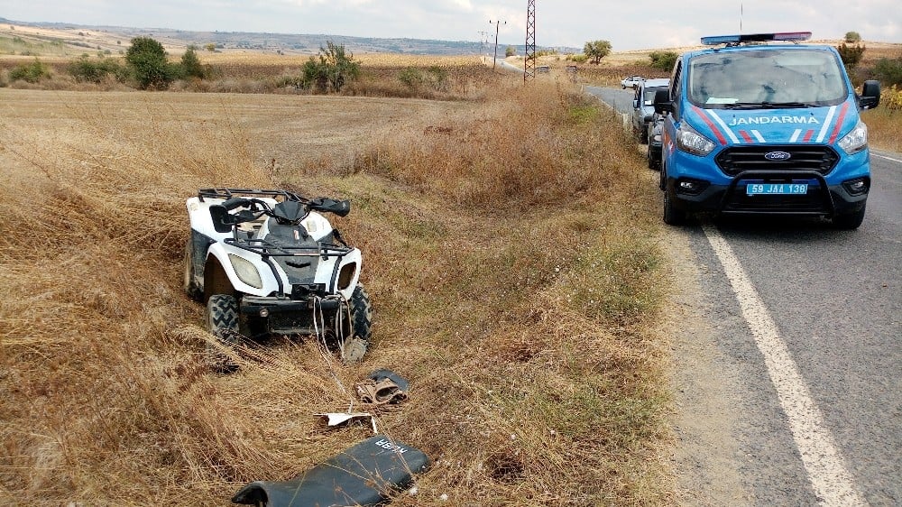 Tamire götürdüğü ATV’nin altında kalarak hayatını kaybetti 
