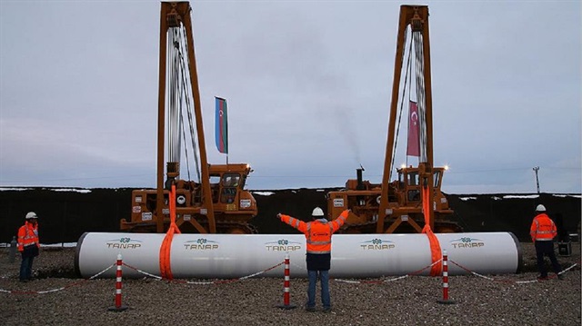 'TANAP'ta işler zamanında tamamlanacak'