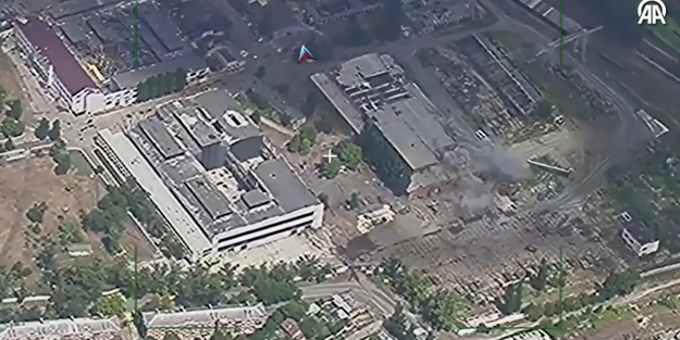 Tank atölyesini imha ettiler