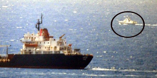 Türk tankerine Yunan tacizi (Foto)