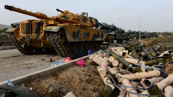 Tanklar böyle hazırlandı! Dikkat çeken detay...