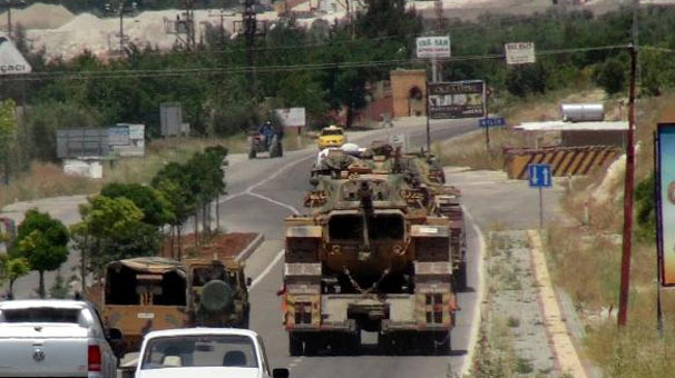 Tanklar kritik bölgede konuşlandı! Namlular...