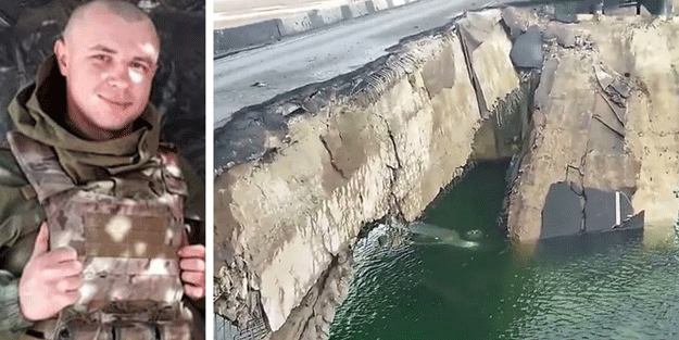 Tankların ilerleyişini ölerek durdurdu! Ukrayna'da kahraman ilan edildi