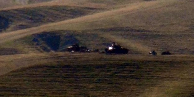 Tanklı operasyon başlatıldı