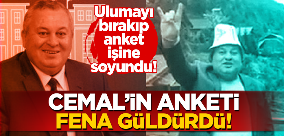 Tanrı Dağı’nda ulumayı bıraktı, tencere tava ile anket yaptı! Bu da Cemal Enginyurt tipi seçim anketi!
