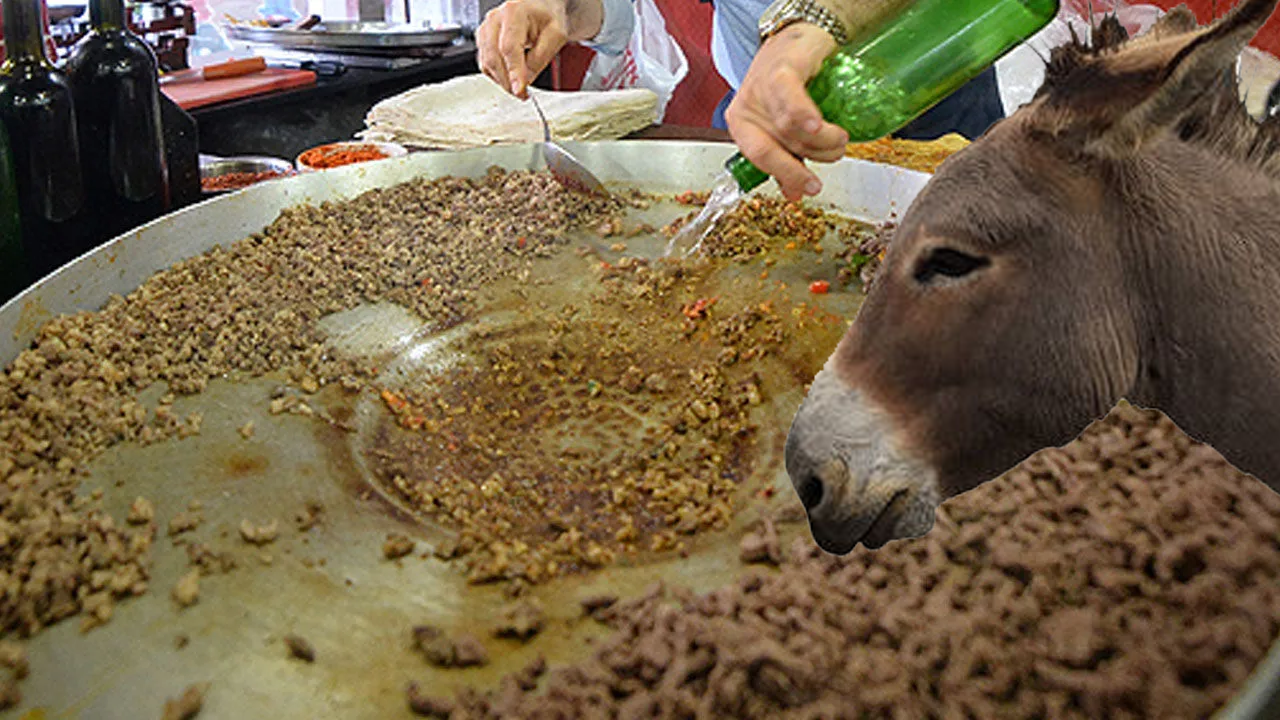 Tantuniden eşek eti çıktı!