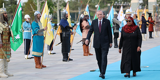 Tanzanya Cumhurbaşkanı Ankara'da!