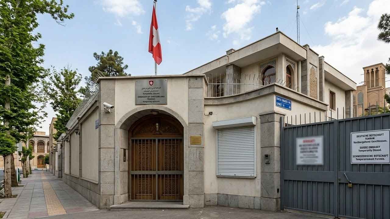 Tarafsızlık kalkanı da çatladı! İsviçre kalleş saldırılar sonrası Tahran'ı terk etti
