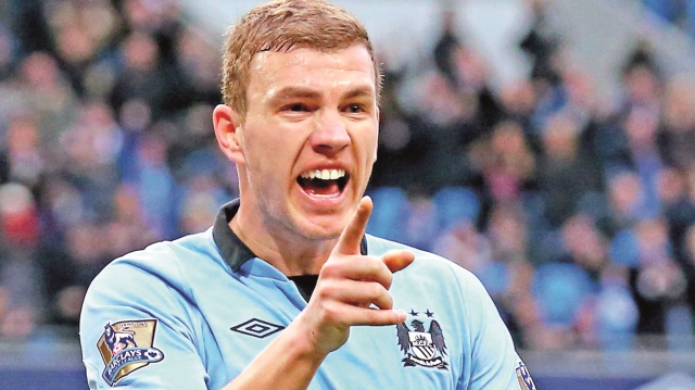 Taraftara barış hediyesi Edin Dzeko