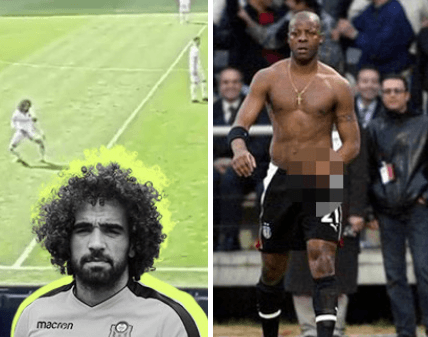 Taraftara hareket çeken futbolcu, kendisini bakın nasıl savundu