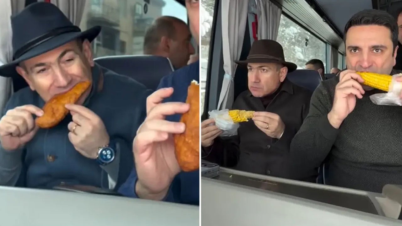 Tarağını getirin şunun..! Komşusu İran yanıyor, Paşinyan mısır-hamur yiyip, paylaşıyor...