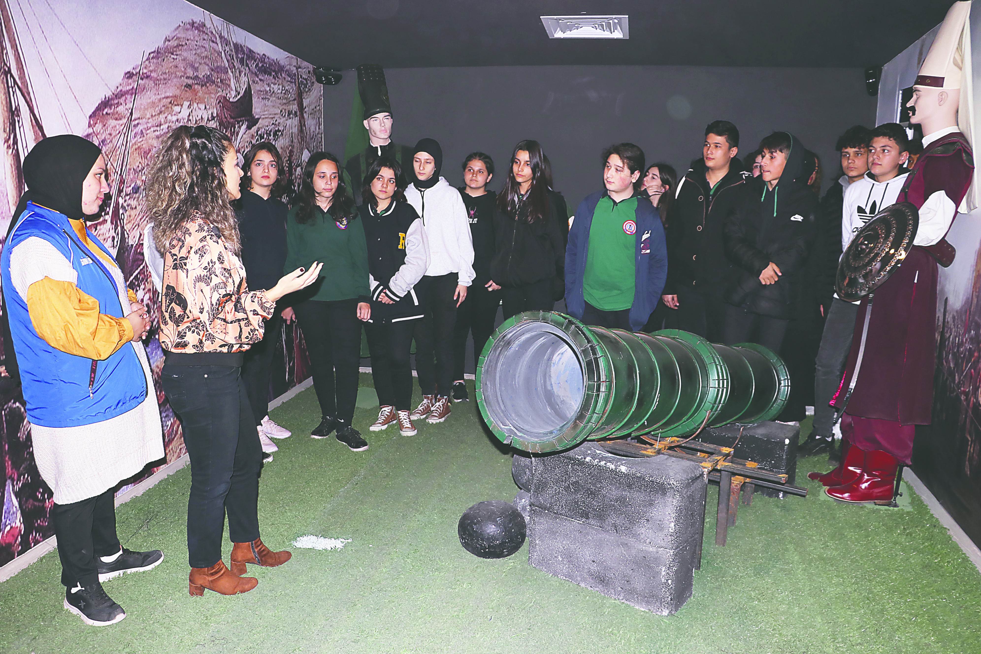 'Tarihe açılan odalar' Öğrenciler tarihi yaşayarak öğreniyor