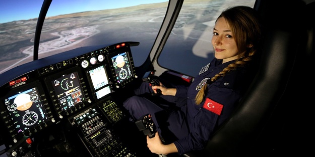 Tarihe geçti! Emniyetin ilk kadın pilotu
