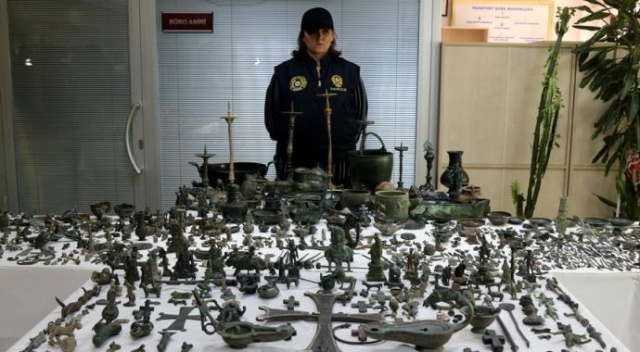 Tarihi eser kaçakçılığı operasyonunda 8 kişi tutuklandı