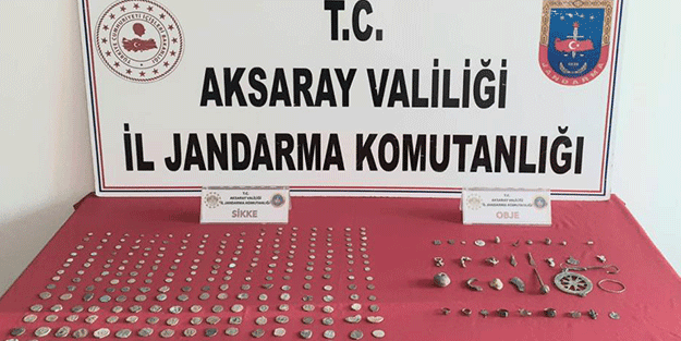Tarihi eser niteliğinde 279 obje ele geçirildi