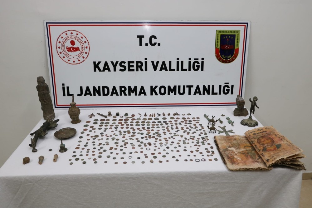 Tarihi eser operasyonunda 10 kişi gözaltına alındı 