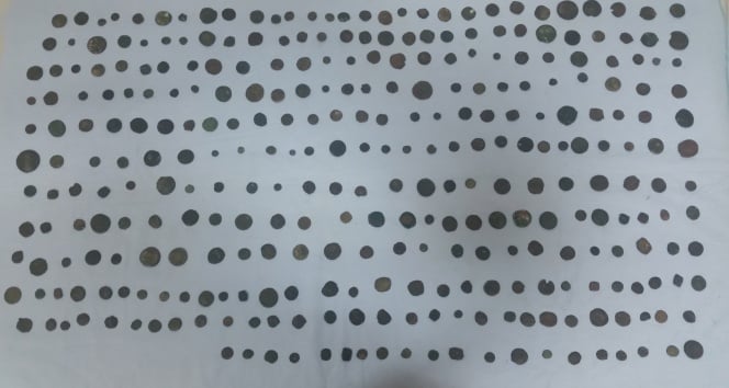 Tarihi eseri satamadan polis yakaladı