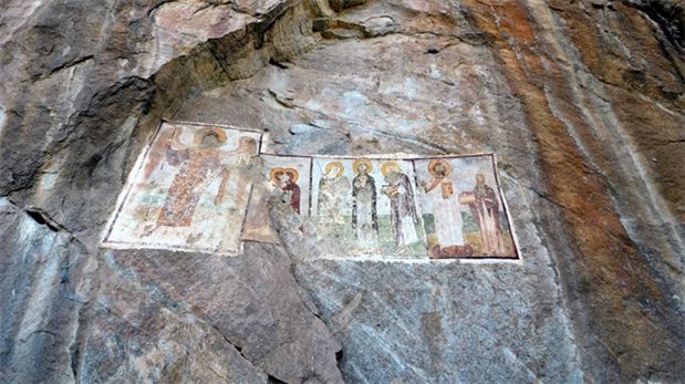 Tarihi freskler turizme kazandırılacak