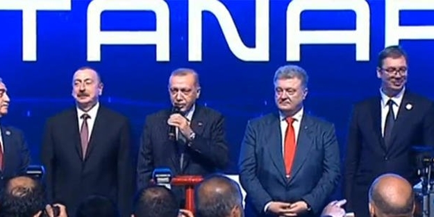 Tarihi gün! Ve TANAP hattı açıldı