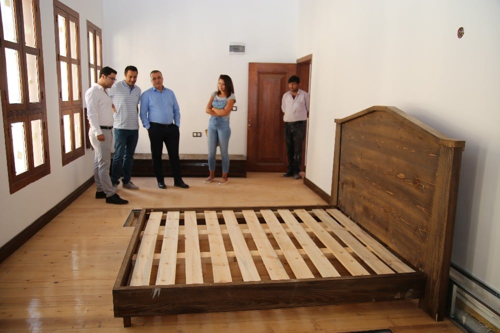 Tarihi han butik otel olarak hizmet verecek 