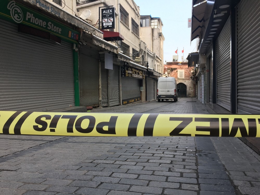 Tarihi Kapalı Çarşı’da hırsızlık girişimi 
