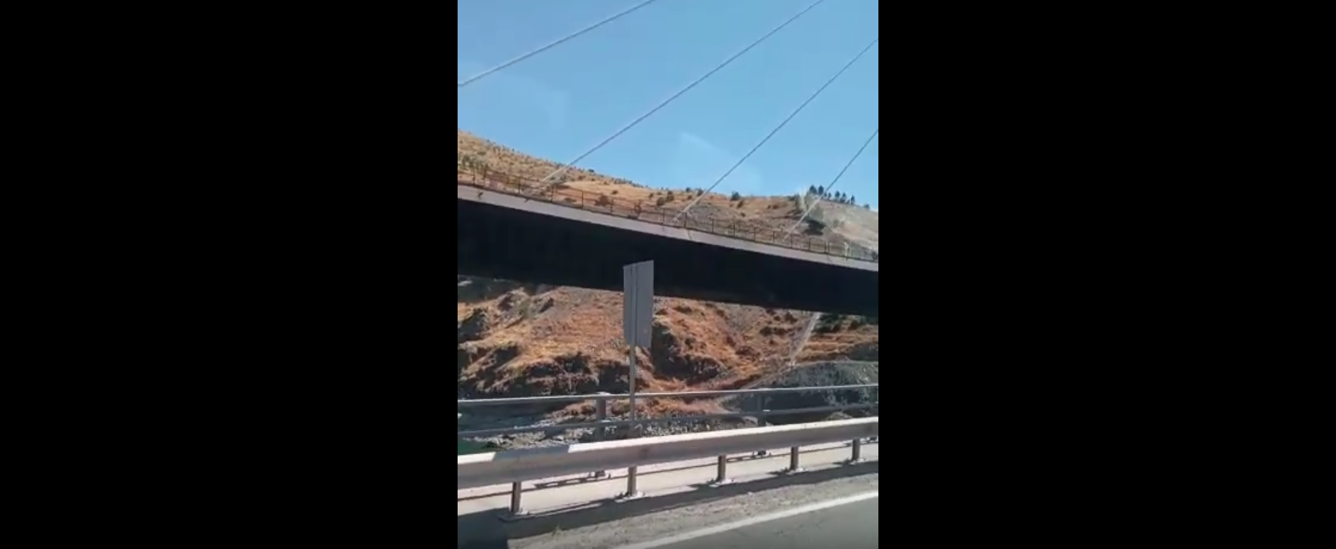 Tarihi Kömürhan Köprüsü'nde son durum görüntülendi