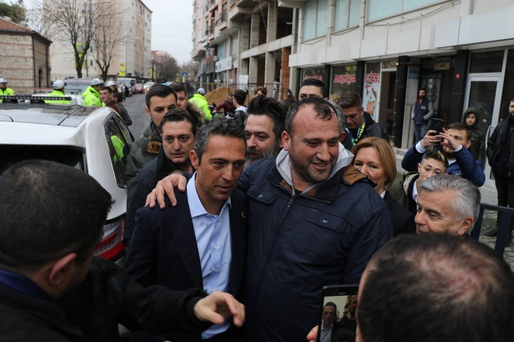 Tarihi maç öncesi Ali Koç Kırklareli’nde 