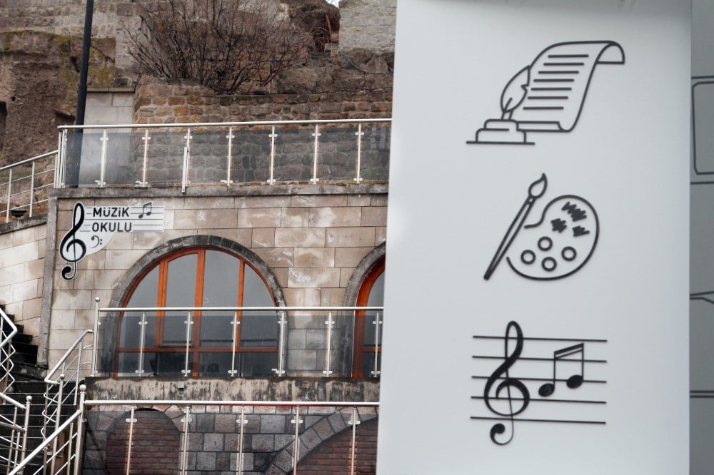 Tarihi mekan, müzik okulu oldu 