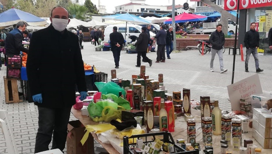 Tarihi Osmaneli Lefke pazarı sessiz 