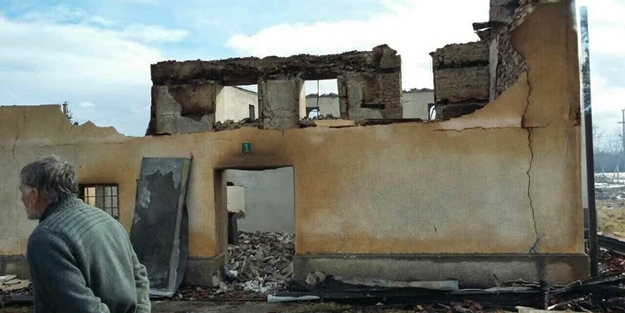 Tarihi Osmanlı camisi yandı!