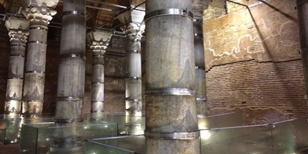 Tarihi sarnıç gün yüzüne çıkıyor