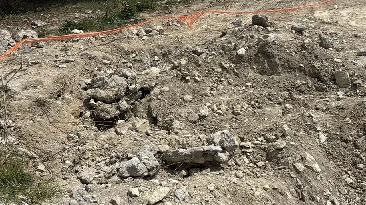 Tarihi Su Kanalı okul inşaatında bulundu