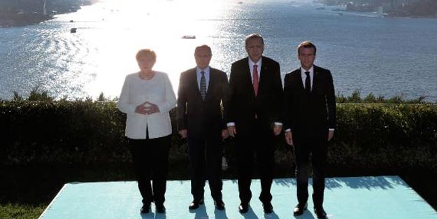 Tarihi 'Suriye' zirvesi öncesi aile fotoğrafı