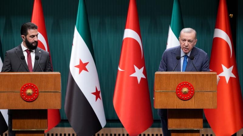 Tarihi ziyaret sonrası Erdoğan ve Şara’dan açıklama: Bölgemizde yeni bir sayfa açıldı