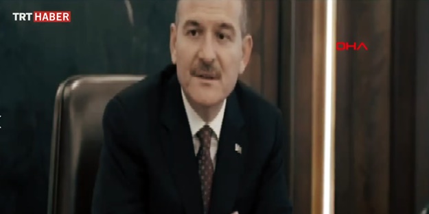Tarihte bir ilk! Bakan Soylu o filmde rol aldı