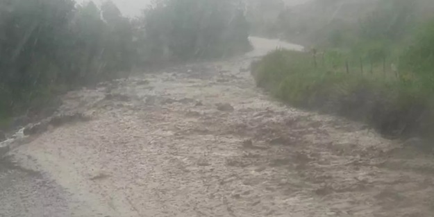 Tarım arazileri sular altında kaldı! Bolu'da sel
