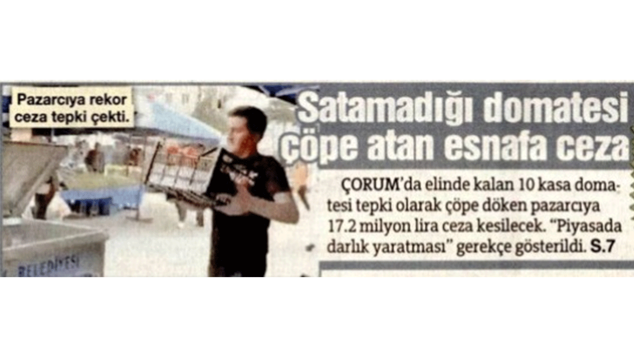 ‘Tarım bitmiş bitmiş’ diyen utanmazlar siz değil misiniz! Gıda teröristlerinin Sözcü’sü