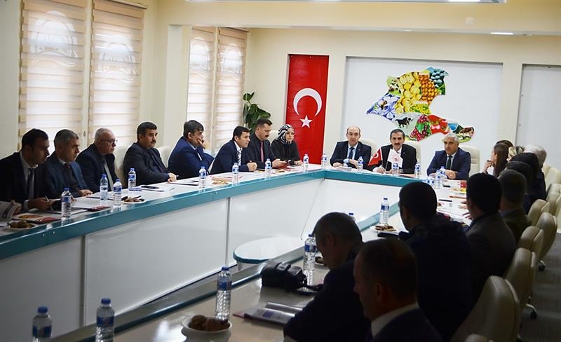 Tarım istişare toplantısı düzenlendi 