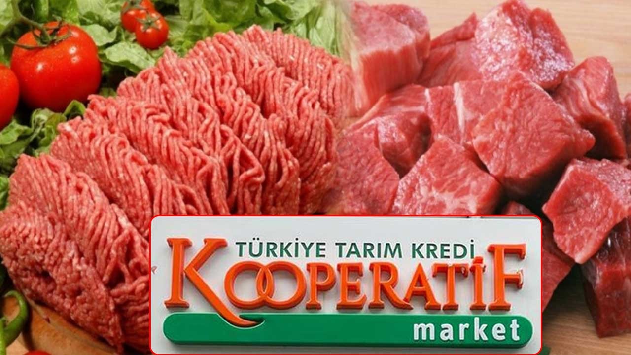 Tarım Kredi’de kıyma ve kuşbaşı fiyatı düştü! Neredeyse yarı yarıya daha ucuz