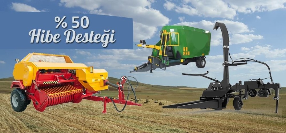 Tarım makinelerinde hibe desteği başvuruları devam ediyor 