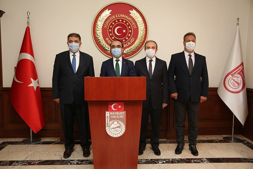 Tarım ve Orman Bakan Yardımcısı Akif Özkaldı Bayburt Valiliği’ni ziyaret etti 