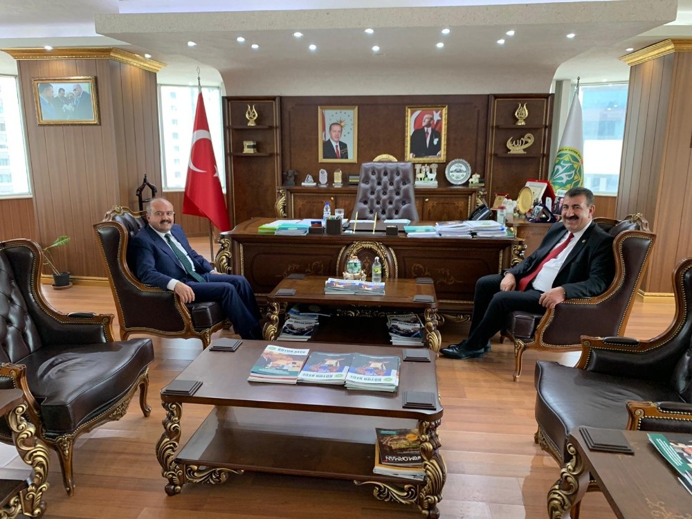 Tarım ve Orman Bakan Yardımcısı Fatih Metin, TÜDKİYEB’i ziyaret etti 