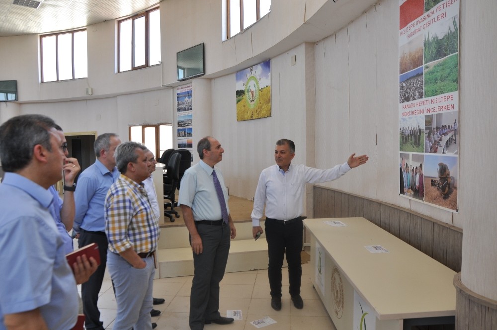 Tarım ve Orman Bakanlığı Doğal Afetler Daire Başkanı Engürülü’den Hububat Merkezi’ne ziyaret 