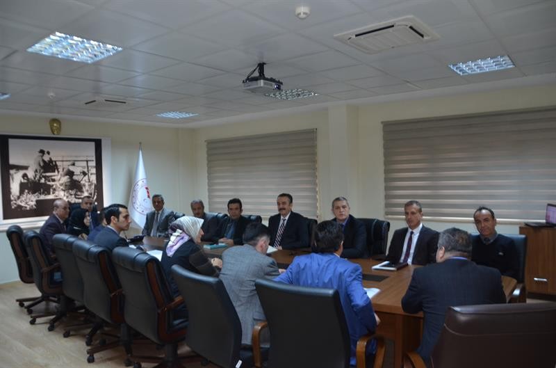 Tarım ve Orman Müdürlüğünden değerlendirme toplantısı 