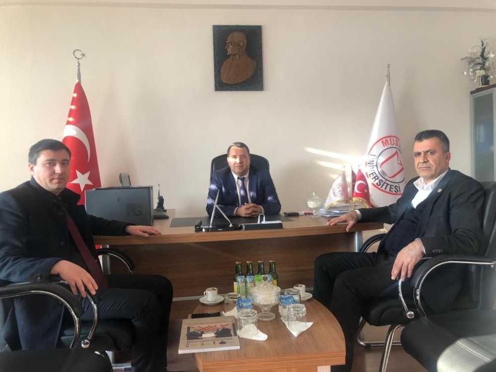 Tarım ve Orman Müdürü Tuncel ve Başkan Kılıç’tan üniversiteye iade-i ziyaret 
