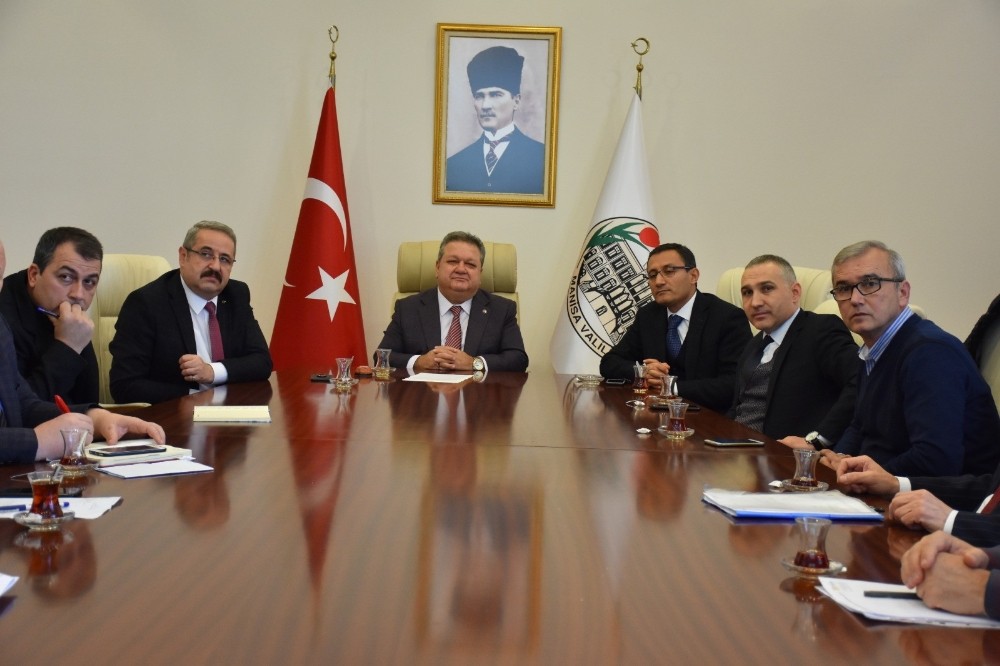 Tarımsal kuraklık sonrası İl Kriz Komitesi toplandı 