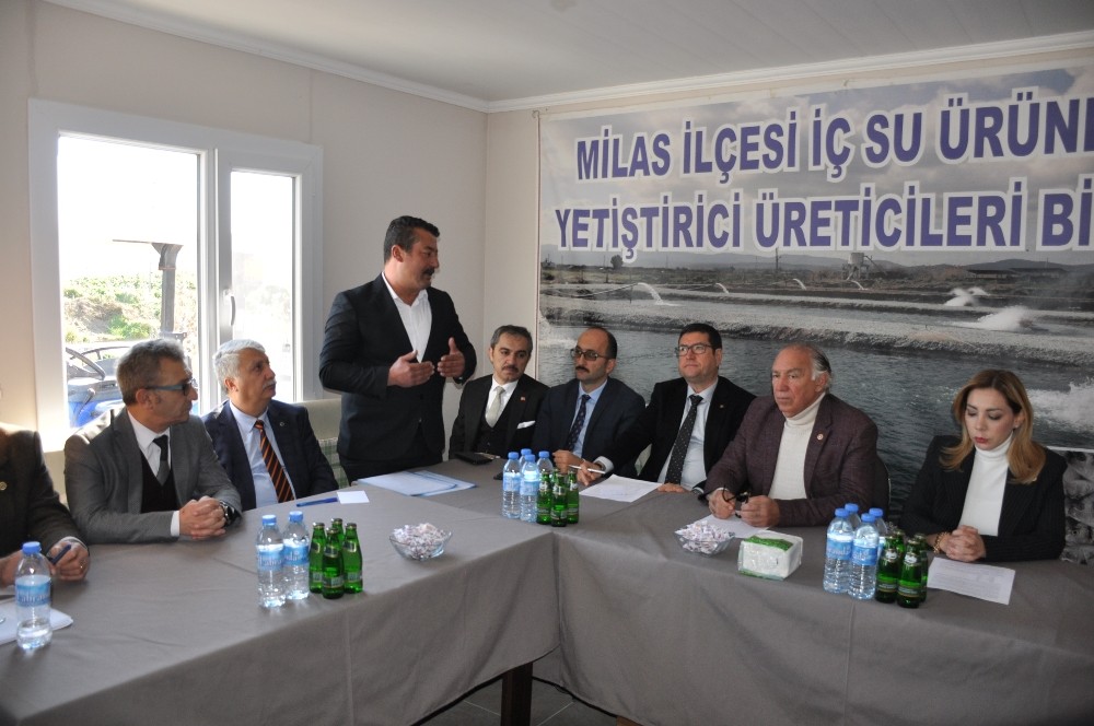 Tarla balıkçılarının sorunu yerinde masaya yatırıldı 