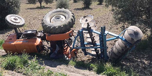 Tarla süren 62 yaşındaki adam feci şekilde can verdi